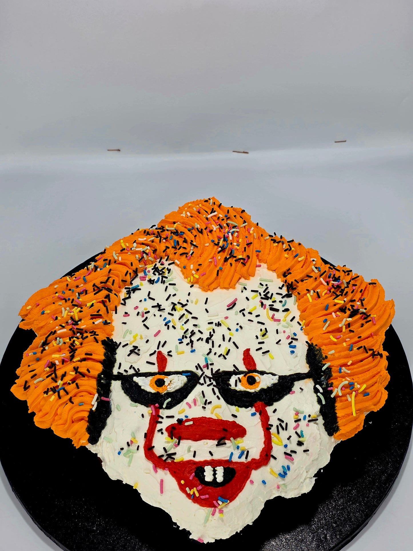 Halloween clown cake