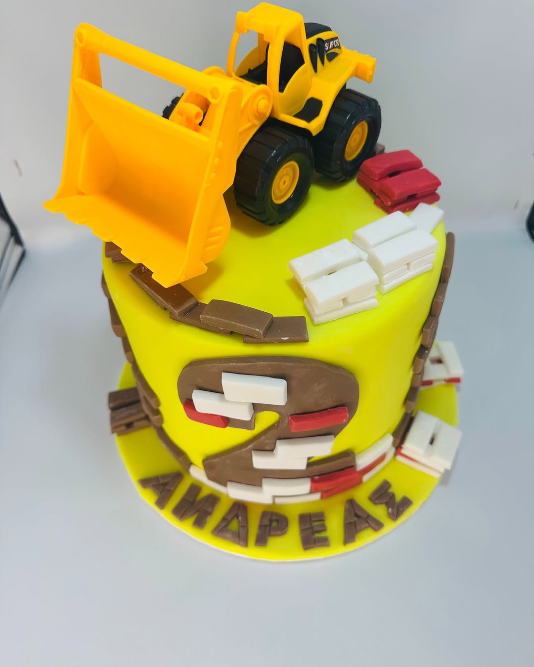 CONSTRUCTION CAKE