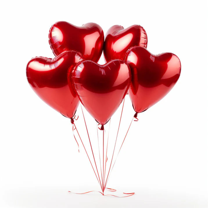 heart shape balloons