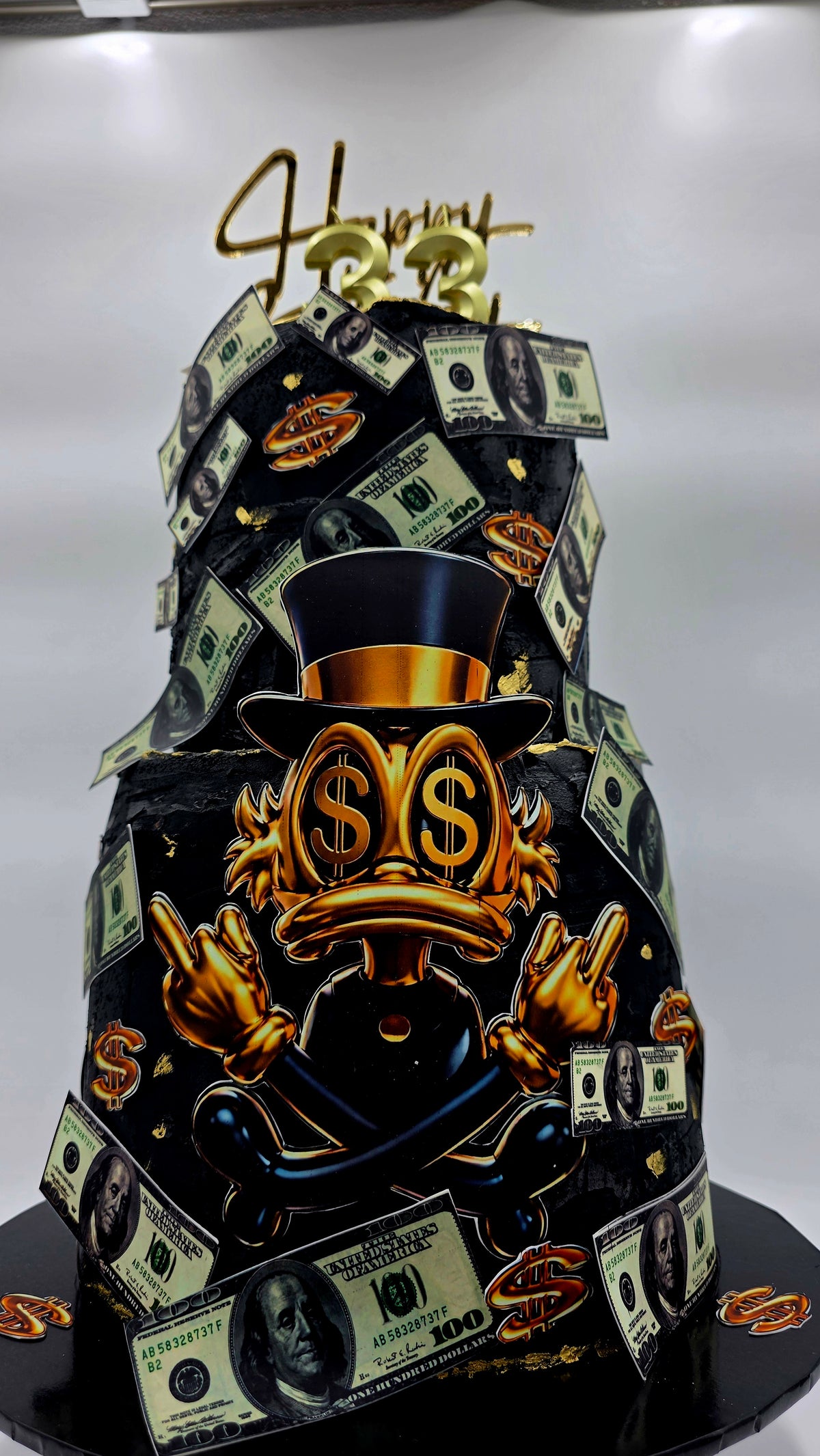 A stylish money-themed
