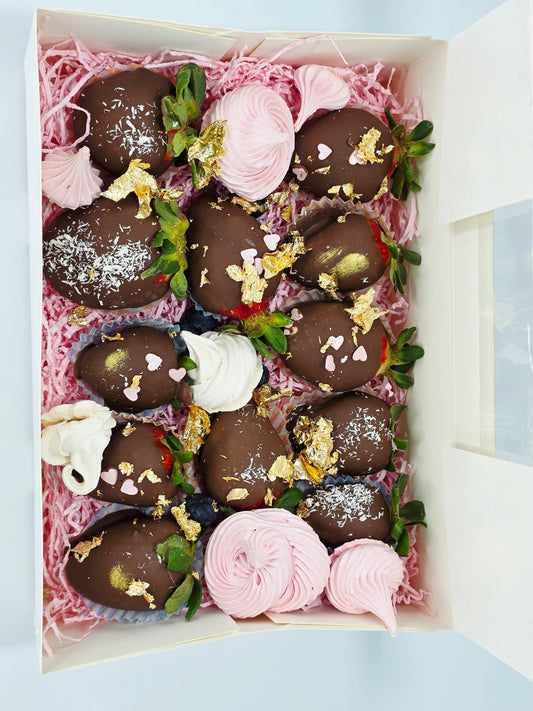 Strawberry dipped in chocolate