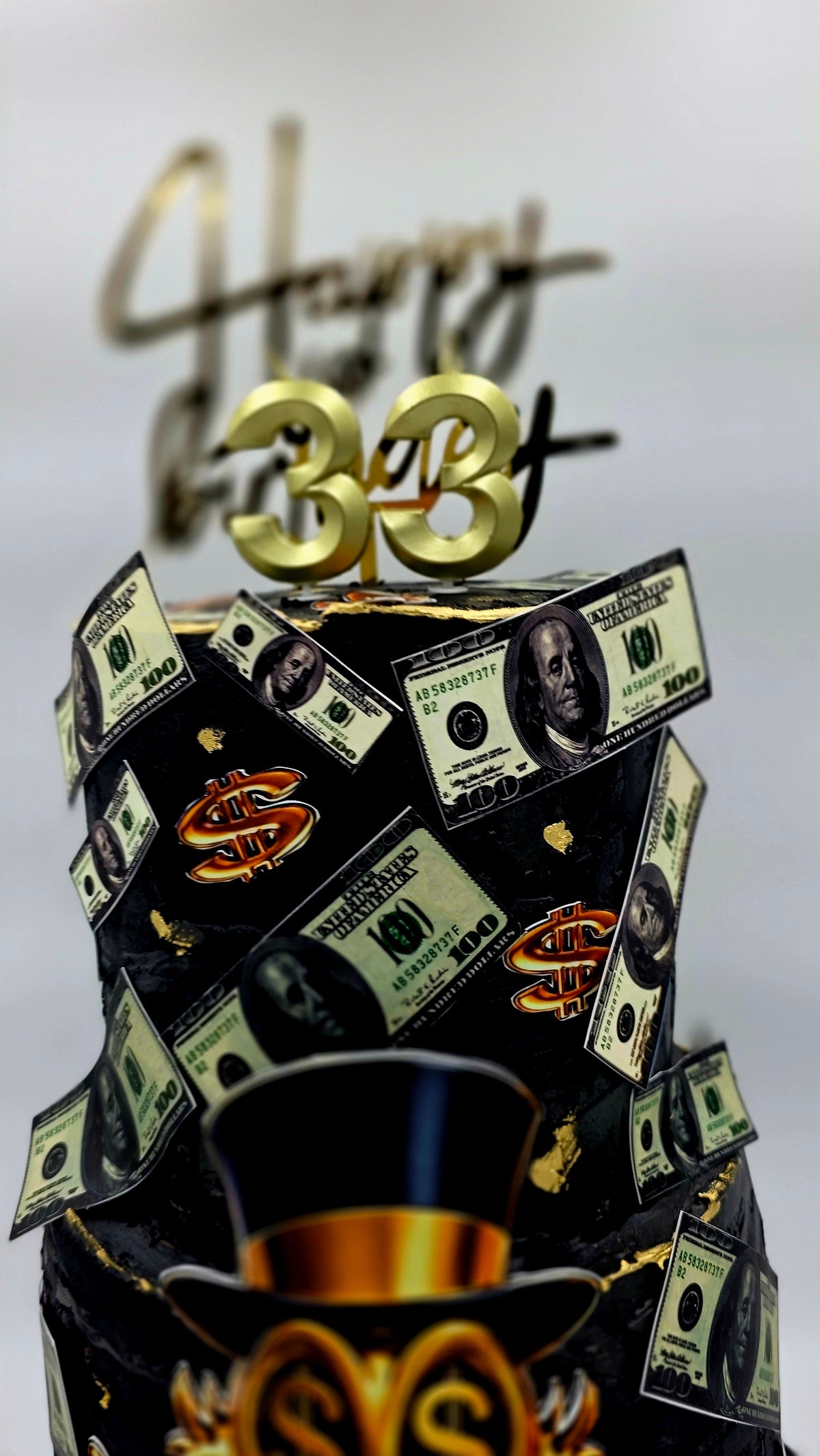 A stylish money-themed