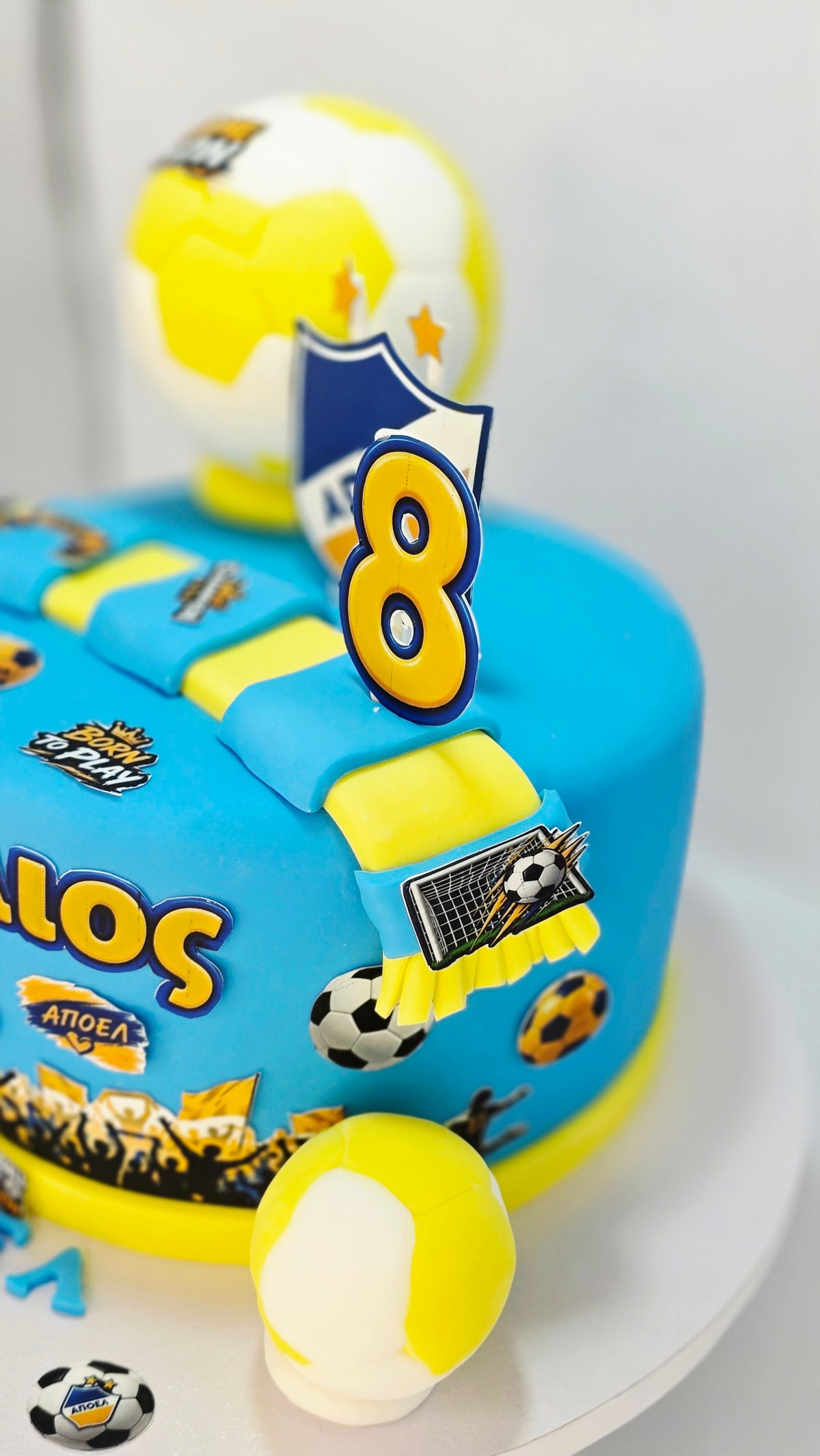Football themed cake