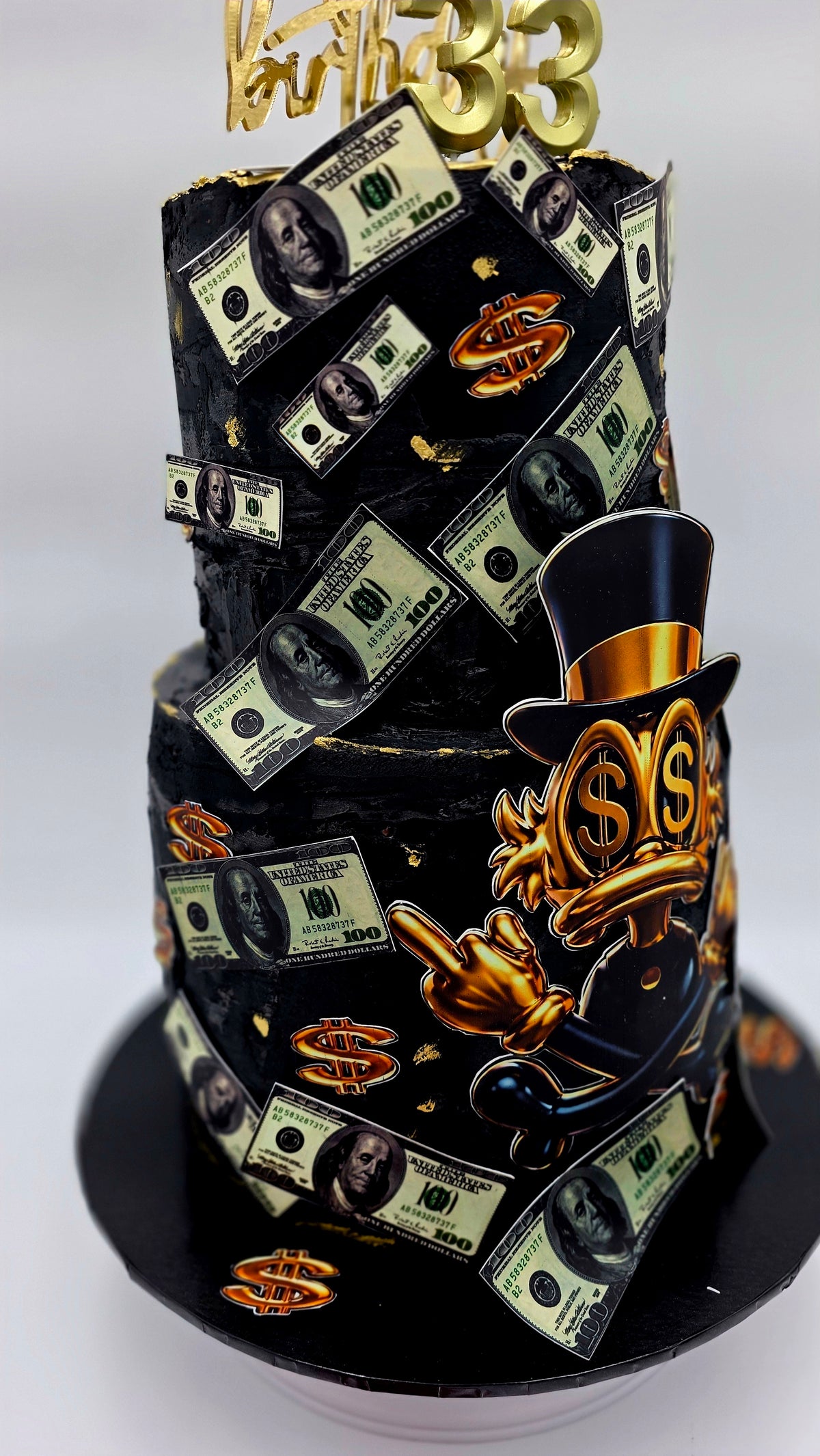A stylish money-themed