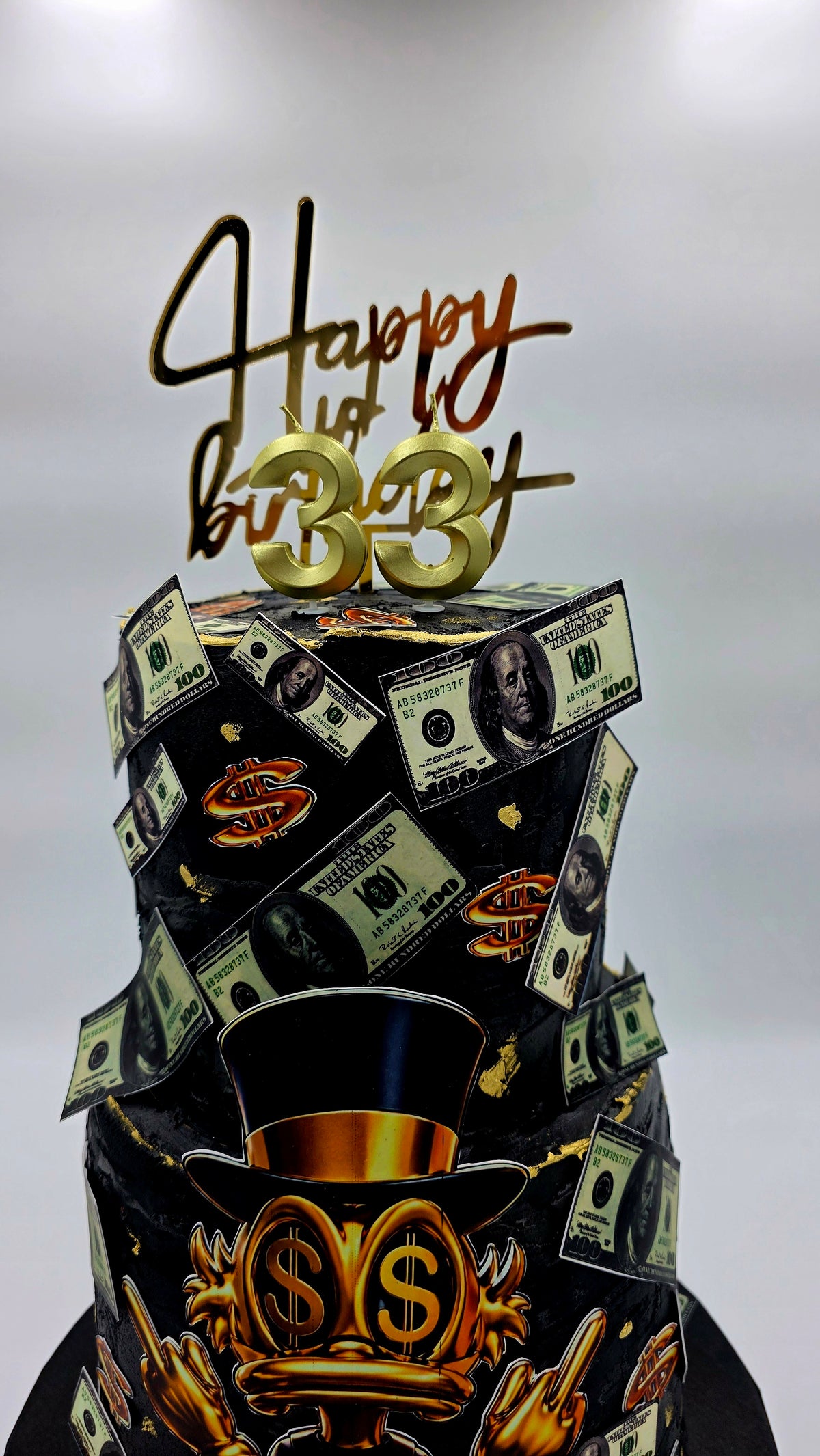 A stylish money-themed