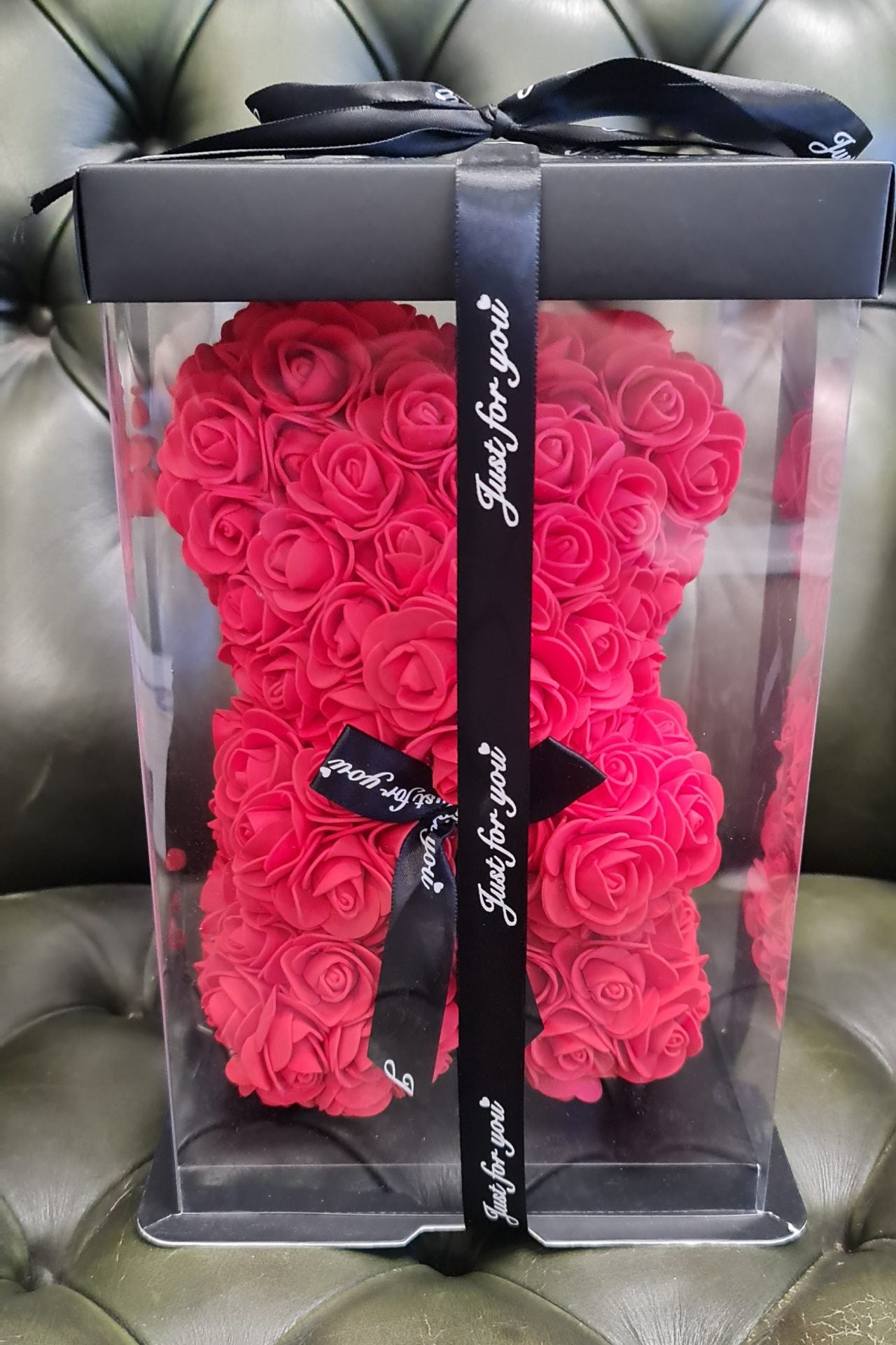 Bear of Roses 25cm (Red)