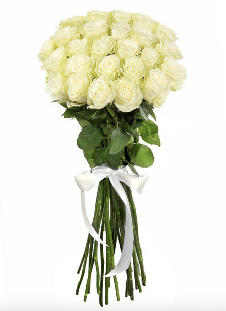 51 White Roses(60cm)