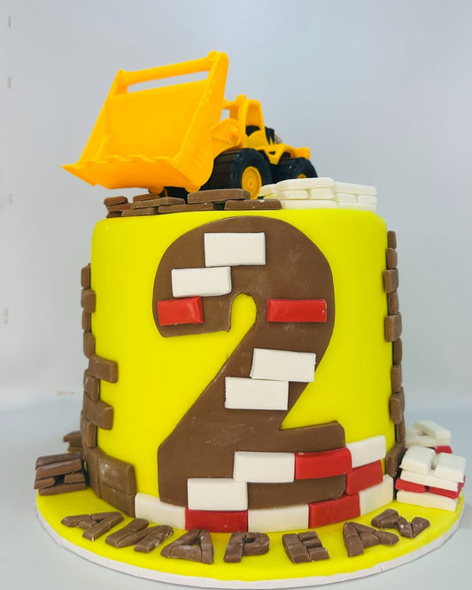 CONSTRUCTION CAKE