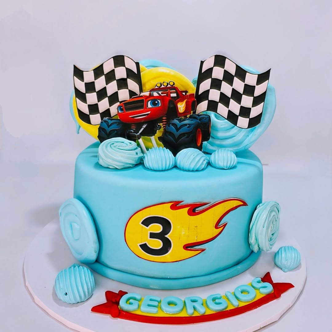 HOT WHEELS CAKE