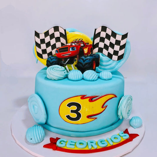 HOT WHEELS CAKE