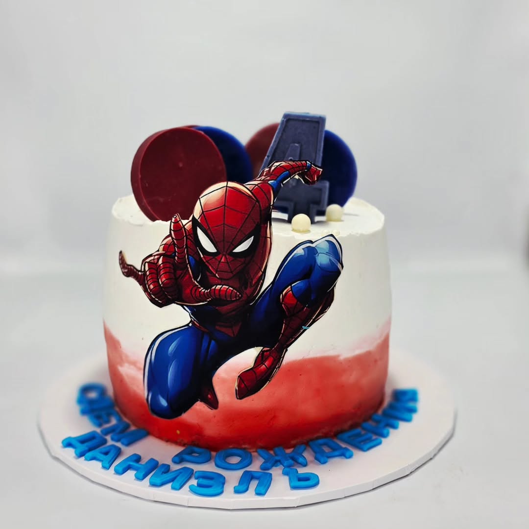 SPIDERMAN CAKE