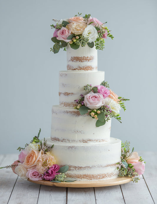 Nearly Naked Buttercream Finish