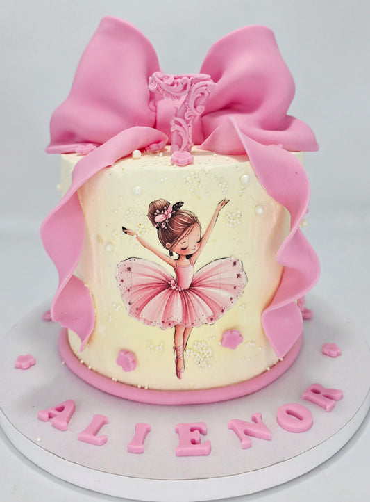 Ballerina cake