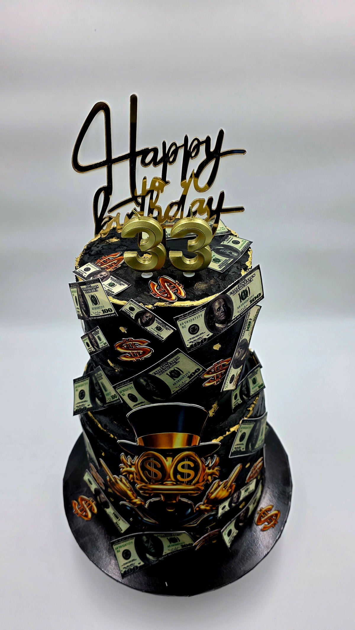 A stylish money-themed