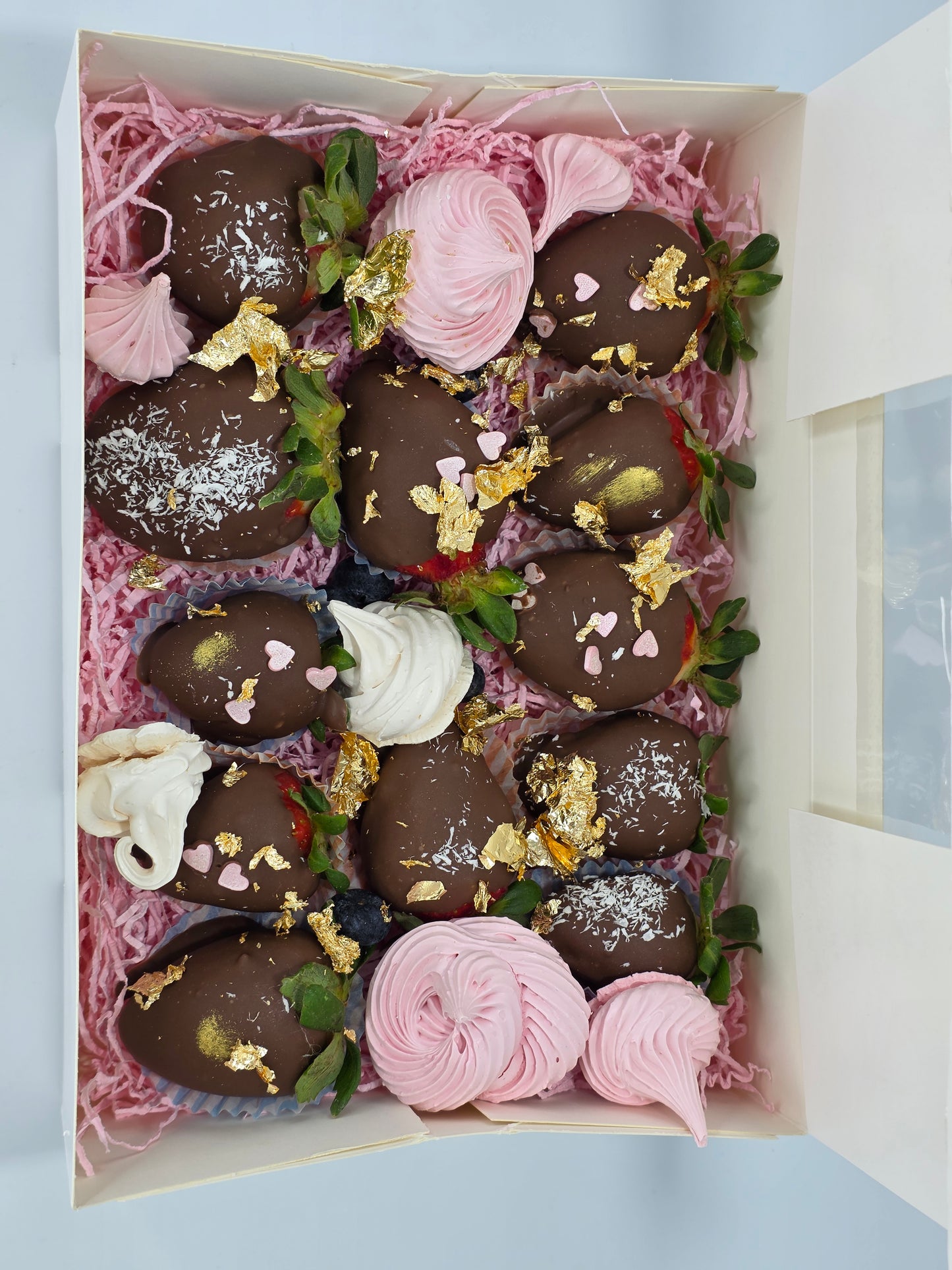 Strawberry dipped in chocolate