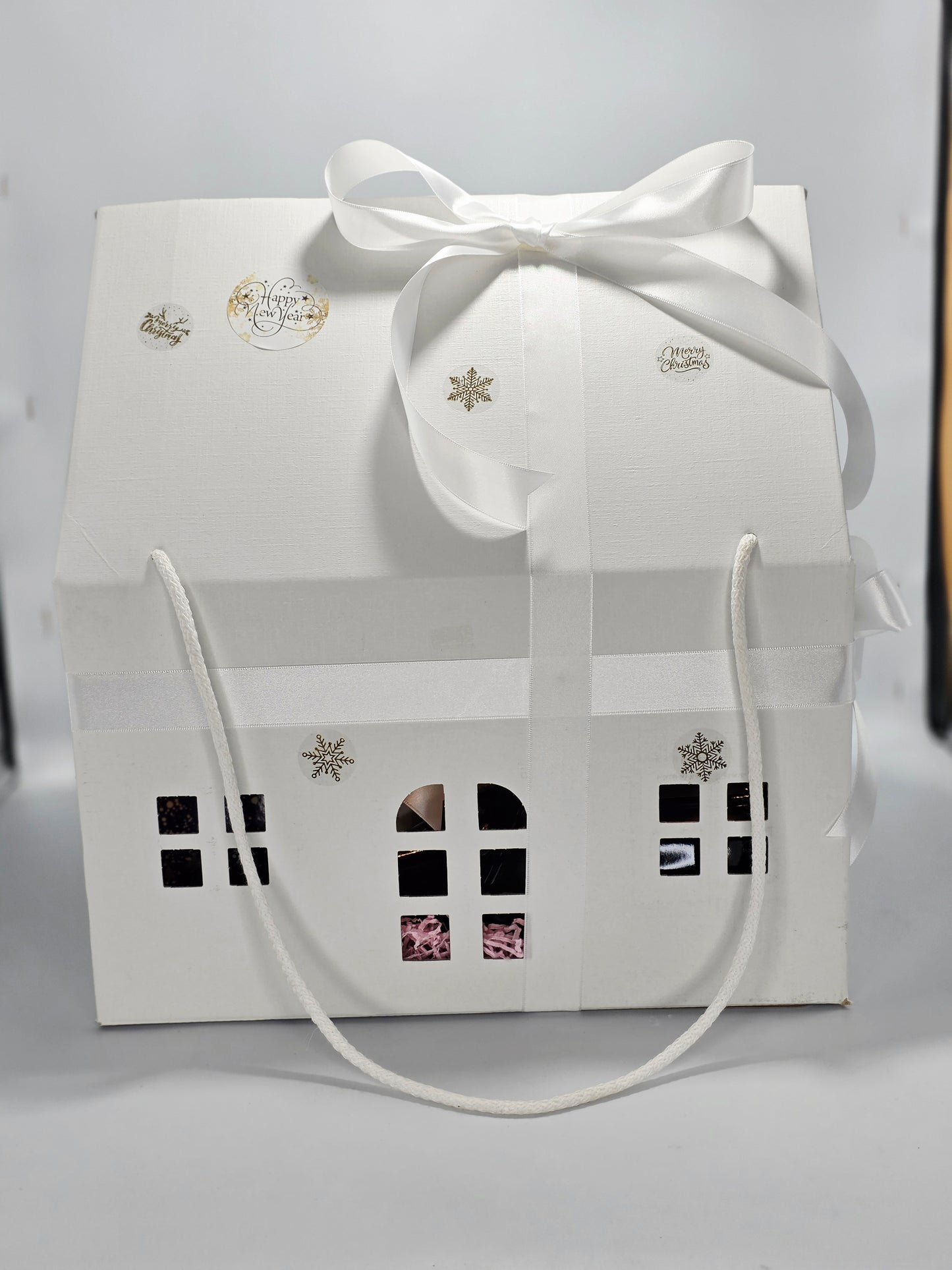 Christmas gift box vs light