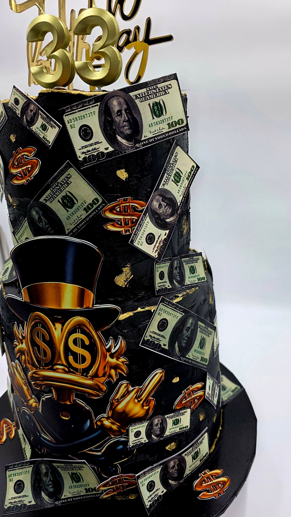 A stylish money-themed