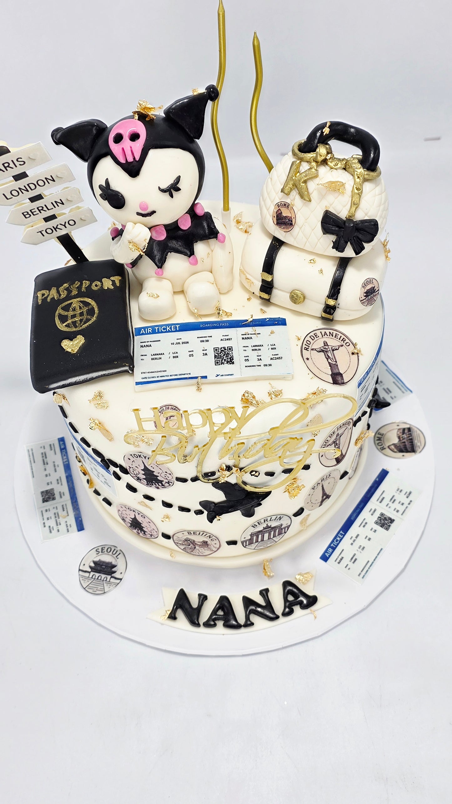 Cake for travelers