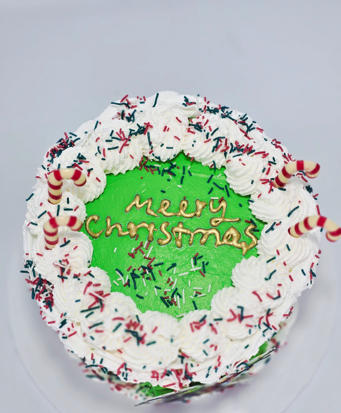 Christmas🎄 grinch cake
