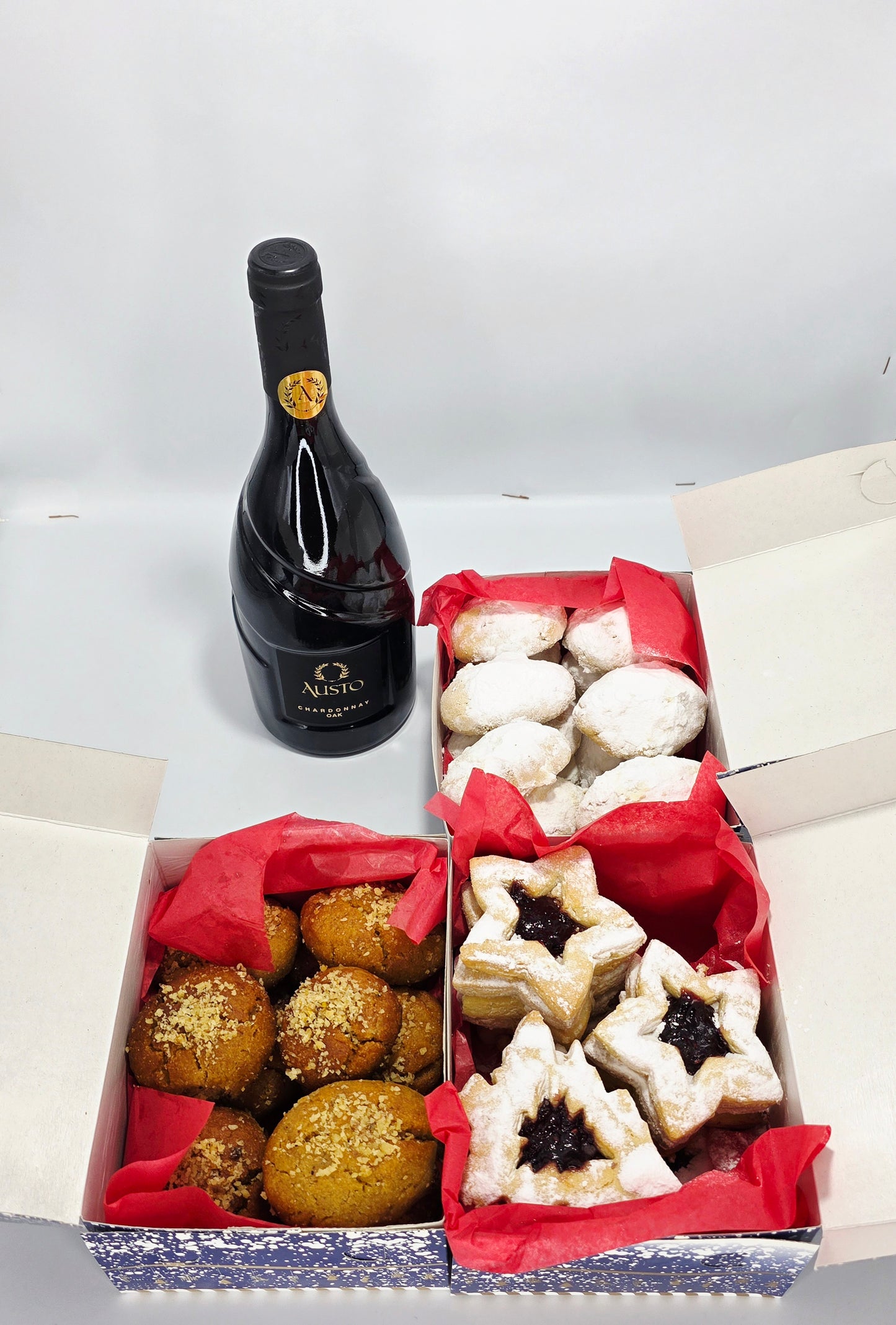 Christmas gift box vs light