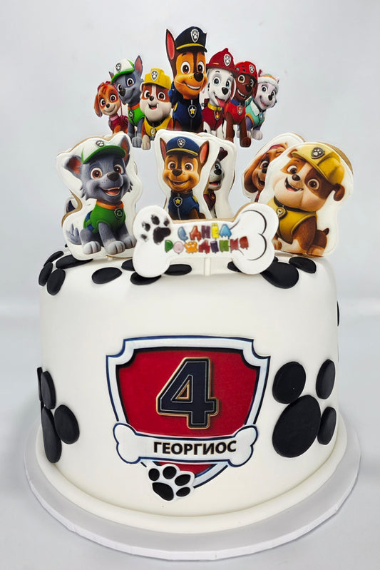 Paw petrol cake