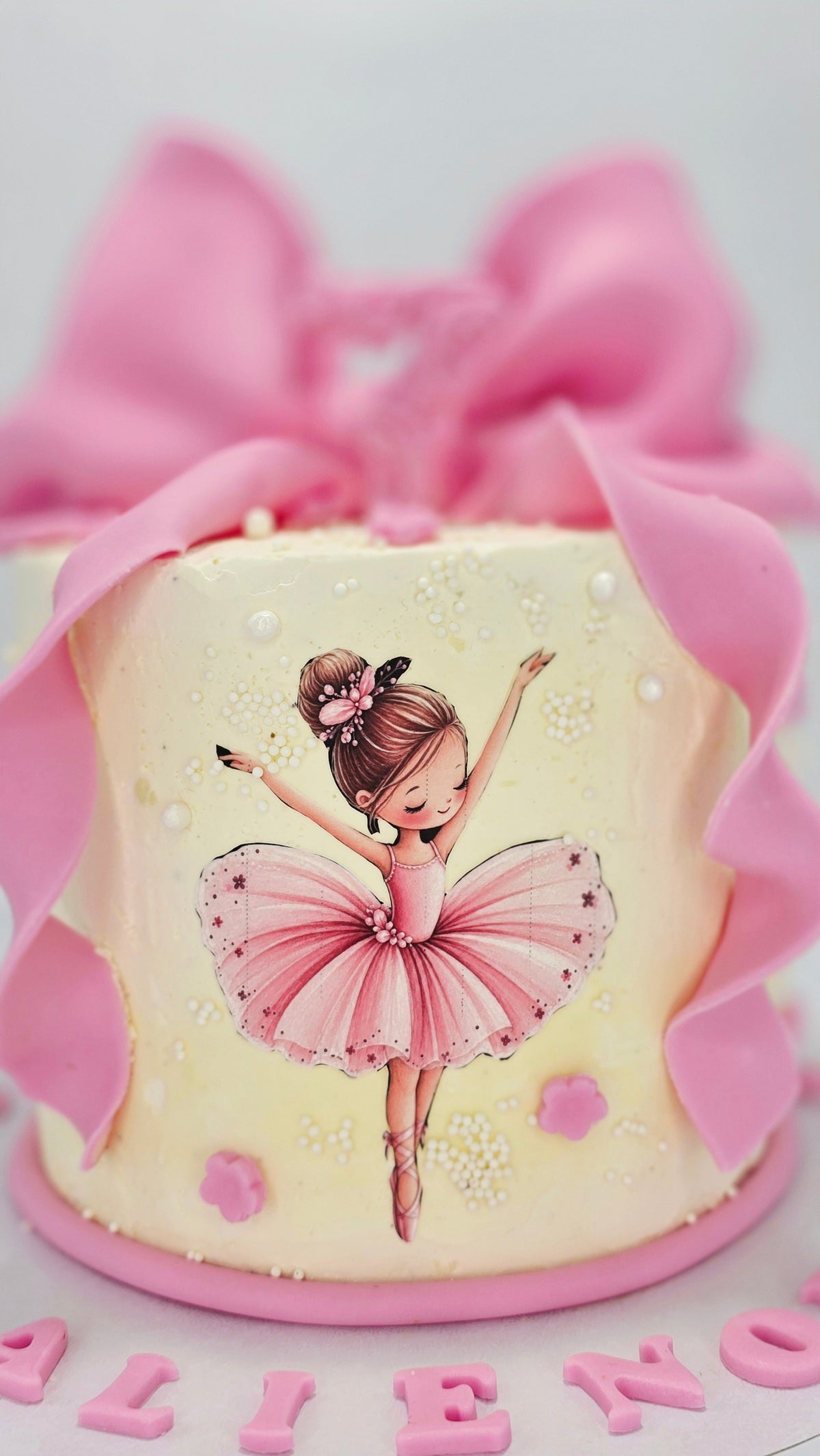 Ballerina cake