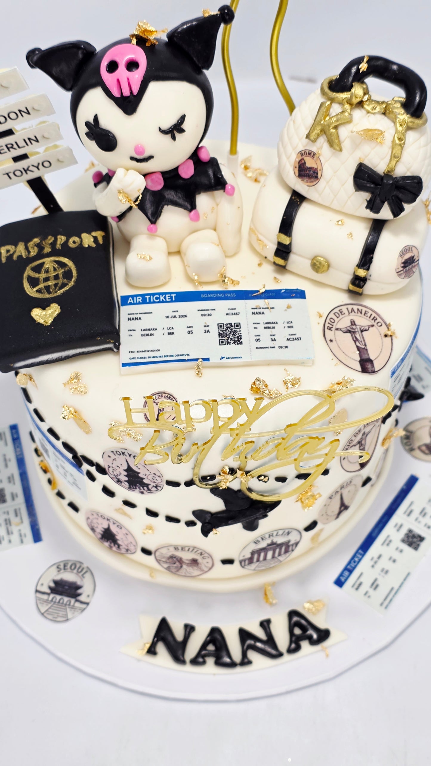 Cake for travelers