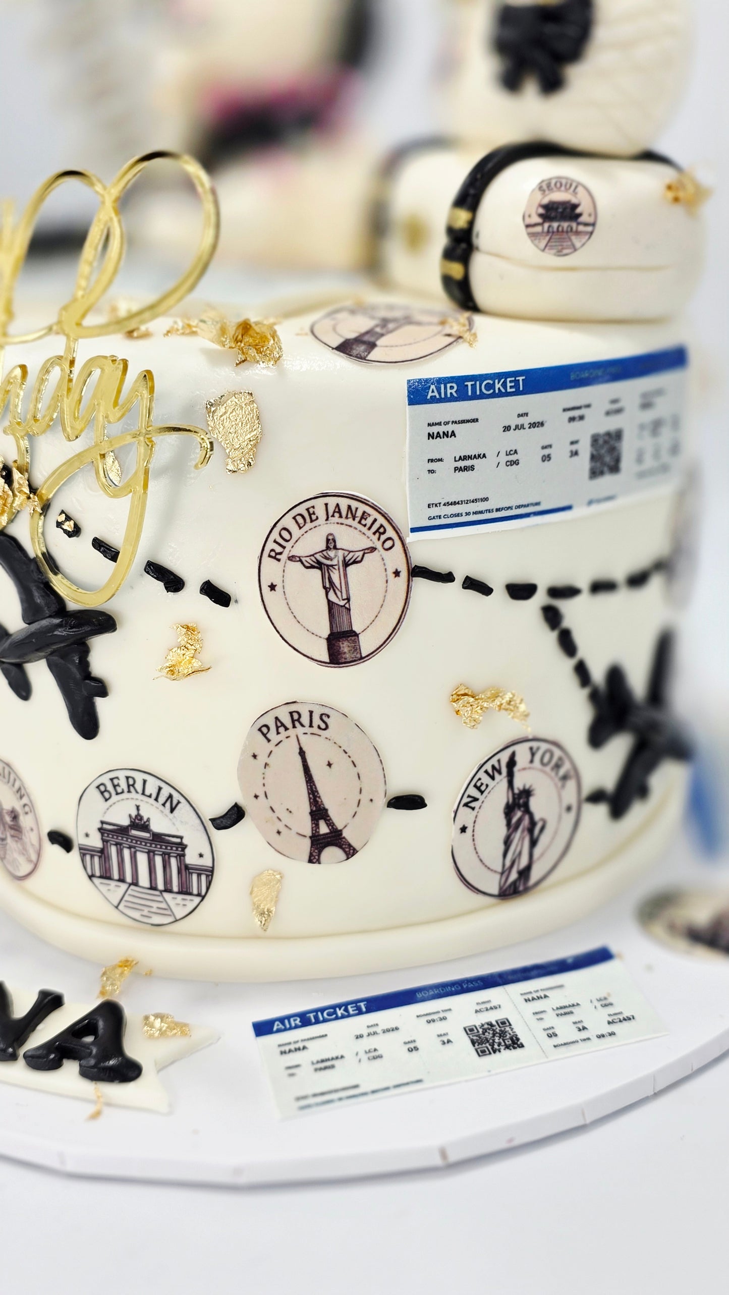 Cake for travelers