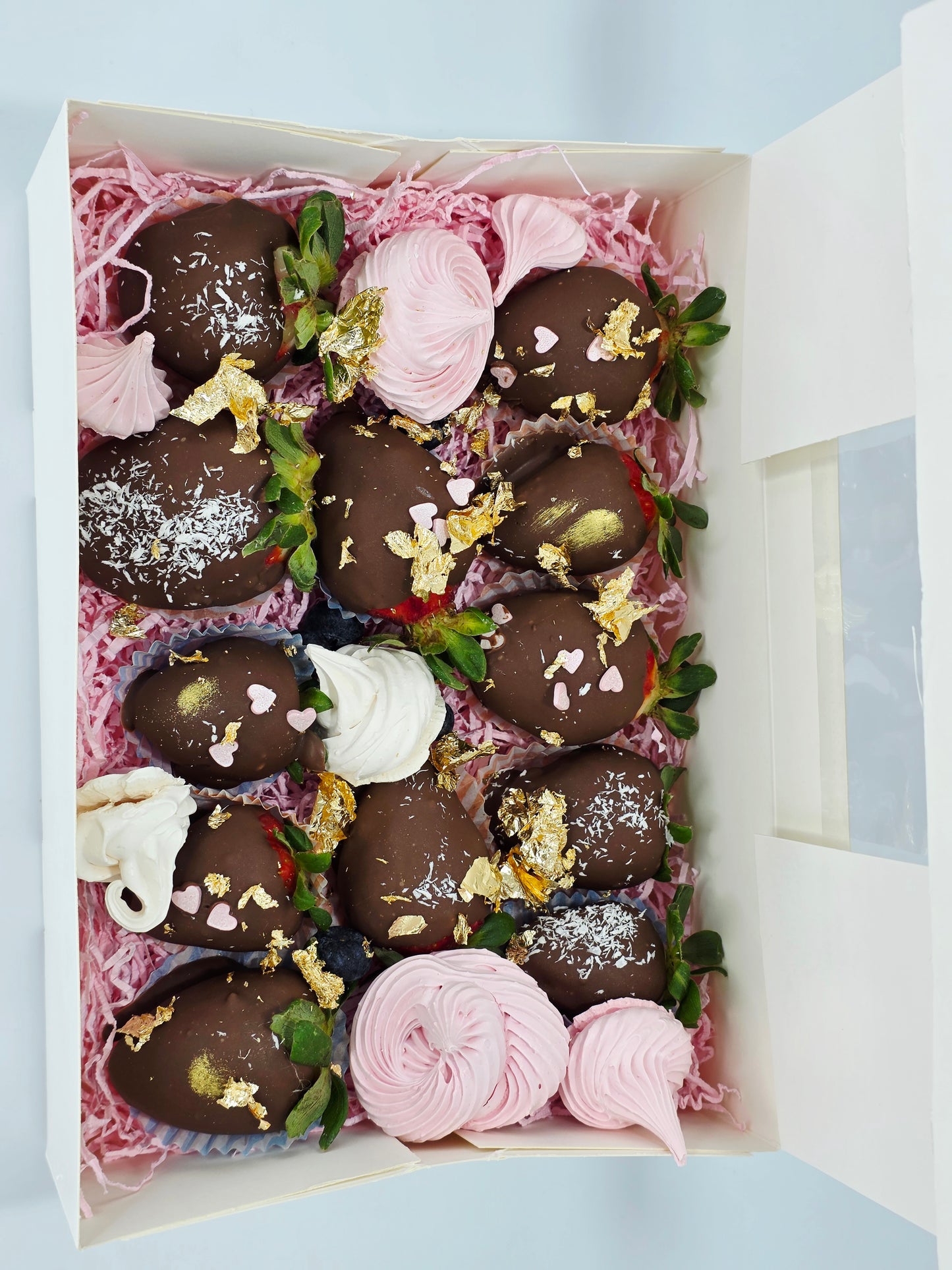 Strawberry dipped in chocolate