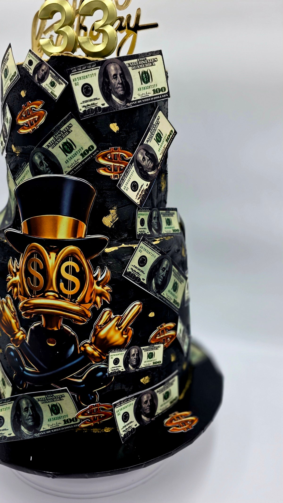 A stylish money-themed