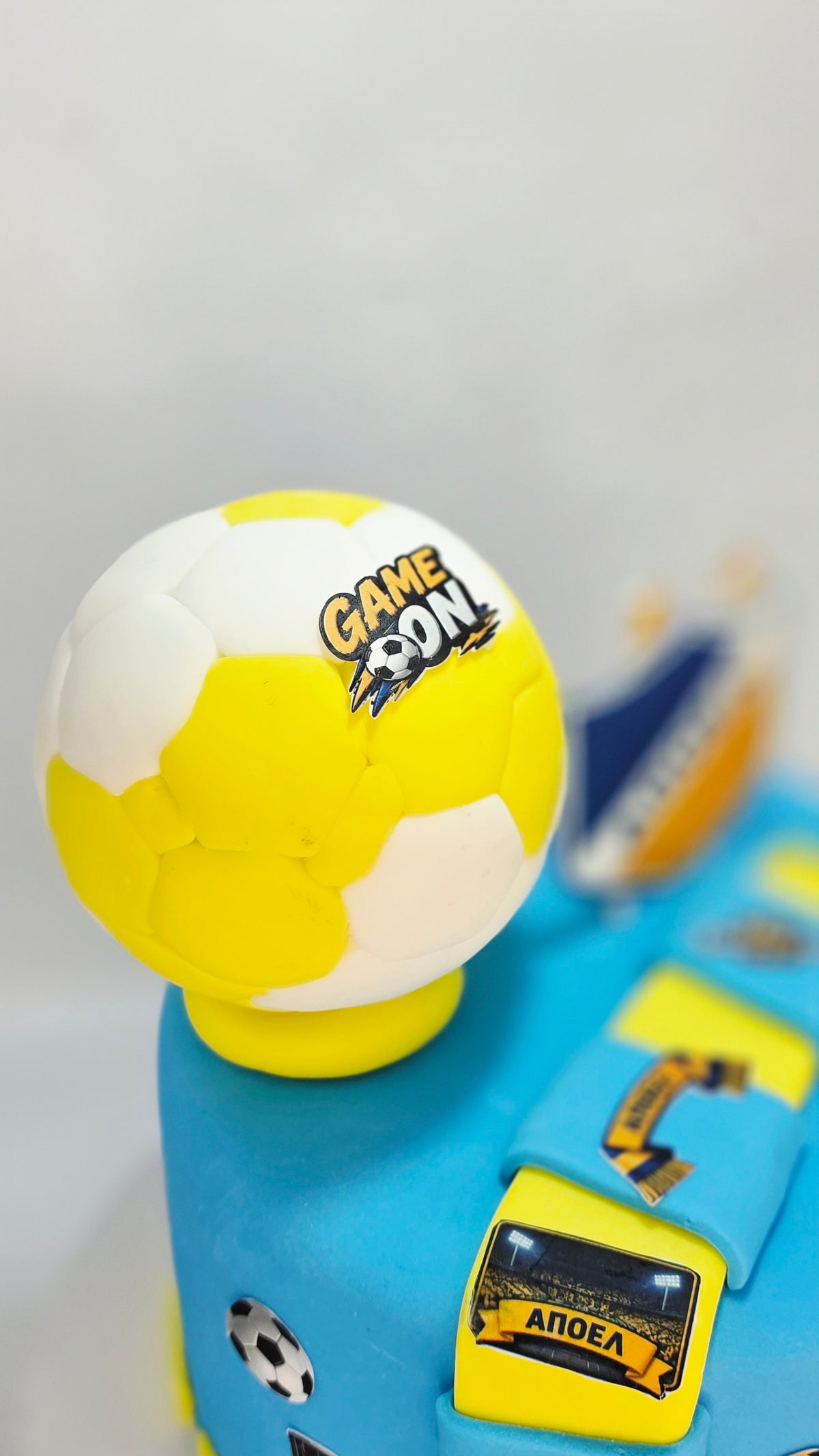 Football themed cake