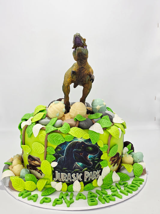 T REX DESIGN CAKE